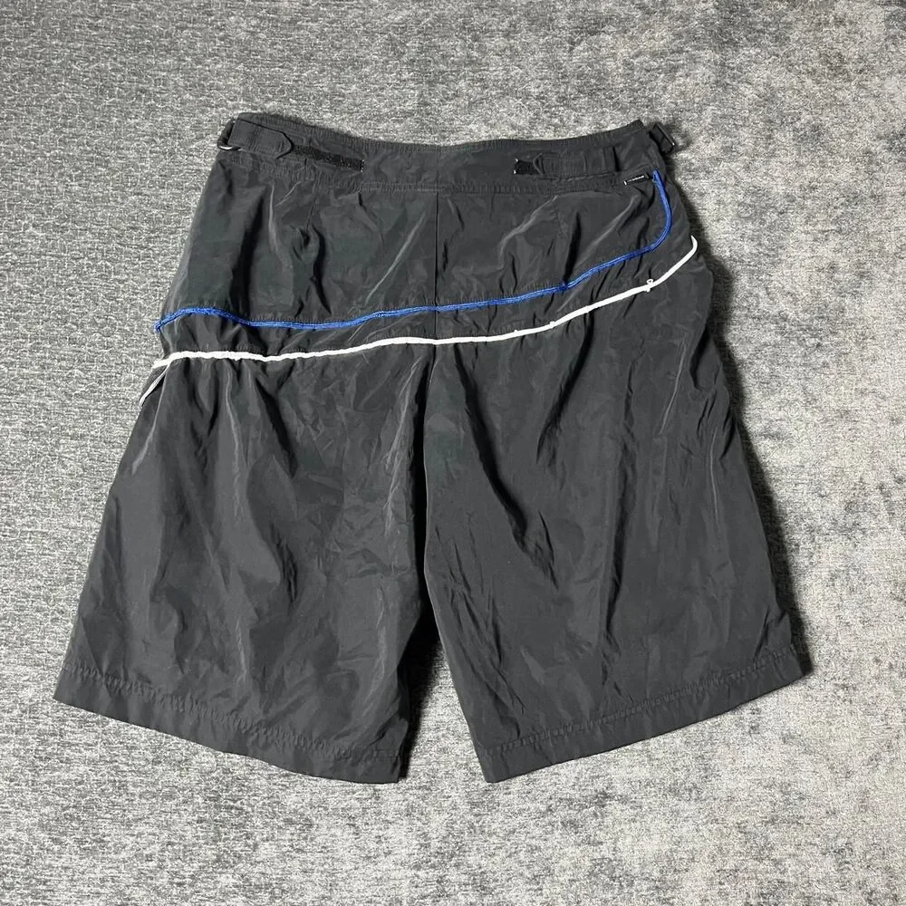 Jordan Men's Black and Grey Shorts